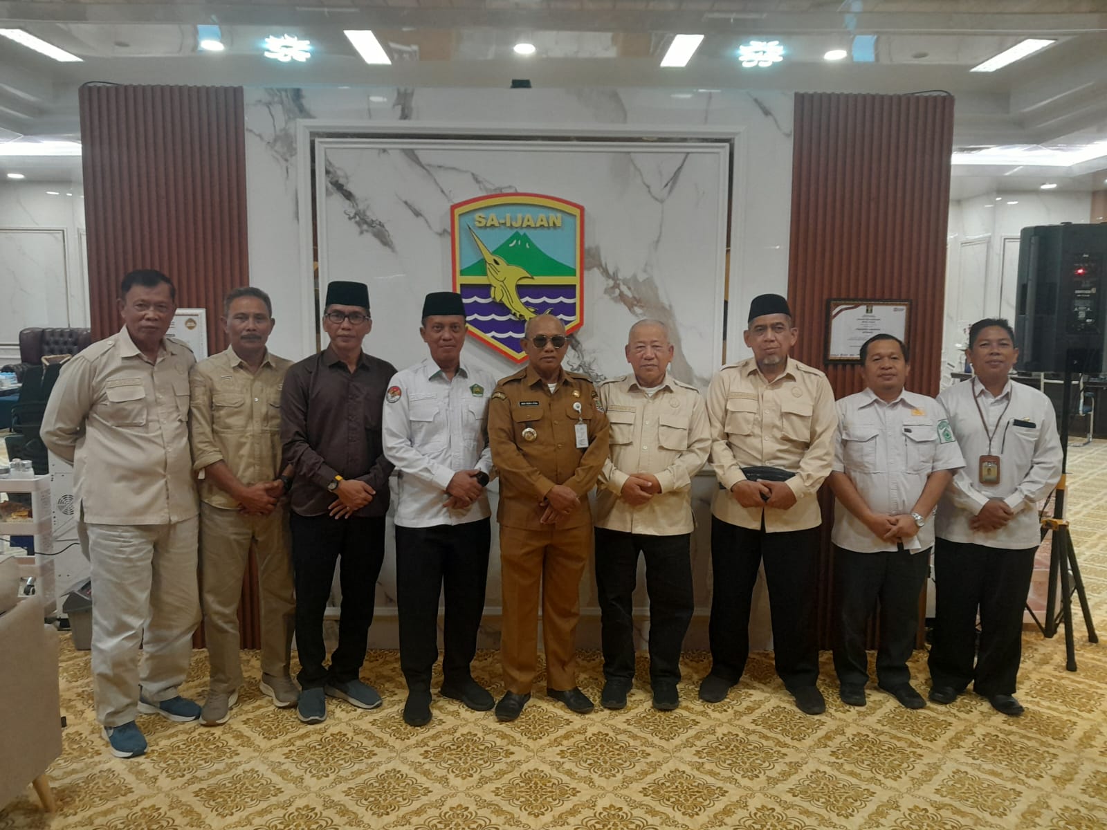 Silaturrahmi Pengurus LPTQ Kabupaten Kotabaru dengan Bupati